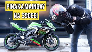 Kawasaki ZX25R  Full Review Sound Check First Ride Jao Moto [upl. by Franzen]