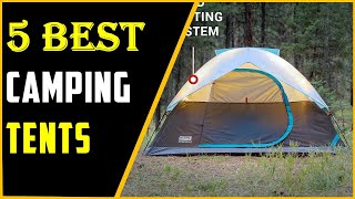 Best Coleman Camping Tents 2024  Top 5 Camping Tents Reviews [upl. by Kelcey593]