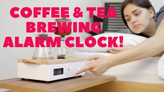 The Automatic Coffee and Tea Maker with Alarm Clock Functionality [upl. by Htirehc79]