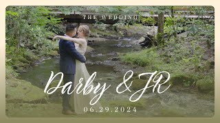 MAGNOLIA STREAMSIDE RESORT  WEDDING  DARBY amp JR [upl. by Scoter]