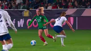 Mayra Pelayos goal against USA in second half [upl. by Tchao390]