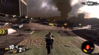 Superbike Motorstorm Apocalypse SKYLINE  FALLING DOWN [upl. by Blau646]