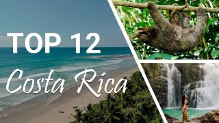 TOP 12 COSTA RICA  Die besten Sehenswürdigkeiten amp Orte für deine Reise [upl. by Demmy]