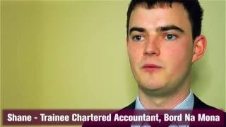 Shane Trainee Chartered Accountant  Bord na Mona [upl. by Eixirt22]