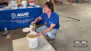 How to Apply Planiseal VS Epoxy epoxycoatings concerte mapei questionandanswer woodfloor [upl. by Biagi582]