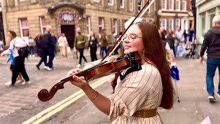 A Man Without Love  Engelbert Humperdinck  Violin Cover by Holly May Violin Street Performance [upl. by Channa998]