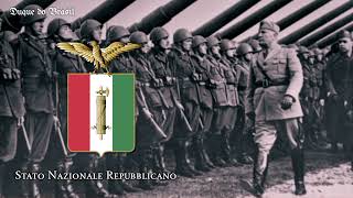 National Anthem of the Italian Social Republic 19431945 quotGiovinezzaquot Instrumental [upl. by Lemrej430]