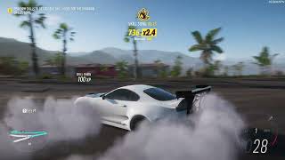 Toyota Supra in Forza Horizon 5  Thrustmaster TMX PRO gameplay [upl. by Nahtanoj344]