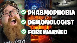 I Dominated Phasmophobia FOREWARNED and Demonologist For This Challenge [upl. by Hedges]