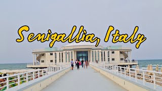 Senigallia Italy Walking Tour  Summer Walk [upl. by Fugazy]