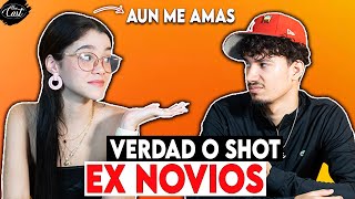 VERDAD O SHOT EX NOVIOS  CONFESIONES ENTRE EX PAREJAS  TheCastTV [upl. by Orvie]