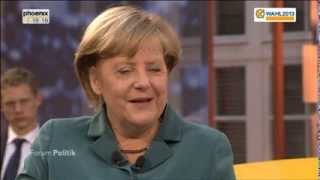 FORUM POLITIK mit Angela Merkel am 13082013 [upl. by Cagle]