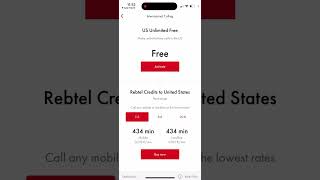 Rebtel  international calling app  how to use [upl. by Orvan]