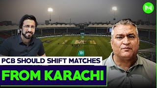 quotPCB Ko Karachi Kay Matches Shift Kardene Chahiyequot Mehmood Bhai ftBazid Khan  Metasports [upl. by Adnirol]