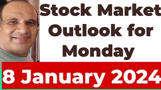 Stock Market Outlook for Monday by CA Ravinder Vats [upl. by Kimmel]