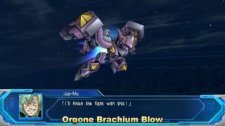 Super Robot Wars OG The Moon Dwellers Coustwell Brachium JuaMu All Attacks [upl. by Imtiaz]