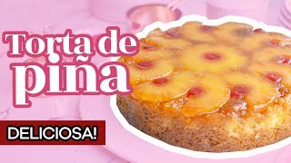 TORTA DE PIÃ‘A JUGOSA Y DELICIOSA  Annas Pasteleria [upl. by Genie]