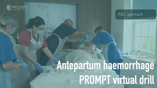 PROMPT Antepartum Haemorrhage virtual drill [upl. by Eerhs]