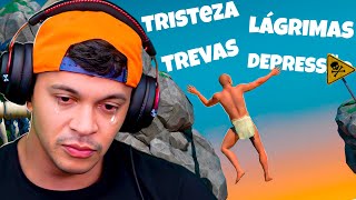 O VIDEO MAIS TRISTE DESSE CANAL 😭😭 A Difficult Game About Climbing [upl. by Ahseital]