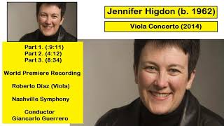 Jennifer Higdon b 1962  Viola Concerto 2014 [upl. by Nicholas]