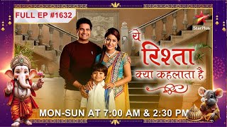 Nandini ki तबियत achanak बिगड़ गई Full Episode1632Yeh Rishta Kya Kehlata Hai [upl. by Queenie464]