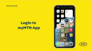 How To Access A PUK Code via USSD amp MyMTNApp [upl. by Annert]