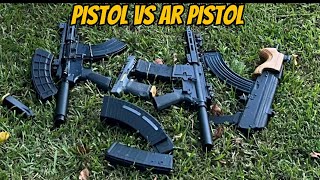 PISTOL vs AR PISTOL AND MOREMUST WATCH🔥 [upl. by Analos]