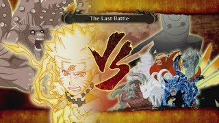 NARUTO SHIPPUDEN Ultimate Ninja STORM 3 Naruto Vs Tailed Beasts amp Tobi The Last Battle [upl. by Gnouh194]