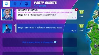 Reveal the Command Symbol  Ariana Grande Fortnite [upl. by Otrebogir141]