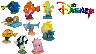 Disney Finding Nemo Figurine Playset Unboxing [upl. by Assiralk]