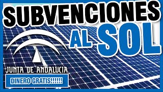 Subvenciones al SOL  Junta de Andalucía [upl. by Airrej987]