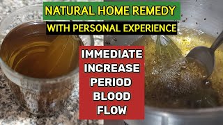 How To Increase Periods Blood Flow Naturally  How To Get Heavy Flow During Periods [upl. by Elimaj696]