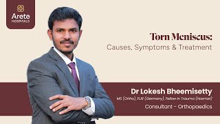 Sports InjuryTorn Meniscus Meniscus Repair From Surgery to Running Again  Dr Lokesh Bheemisetty [upl. by Petrine870]