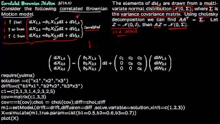 3 1 Correlated Brownian Motion [upl. by Eneiluj]