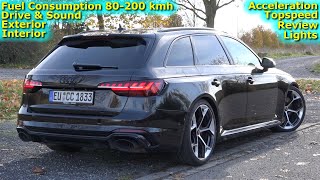 2023 Audi RS4 Avant Competition Plus 450 PS TEST DRIVE [upl. by Yelkreb343]