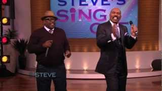 STEVE HARVEY  Cedric and Steve perform when the quotFunk Hits the Fanquot [upl. by Anoirtac]