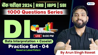 1000 Data Interpretation Series  Caselet DI  Practice Set  4  IBPS  SBI  RRB POCLERK 2024 [upl. by Huebner225]