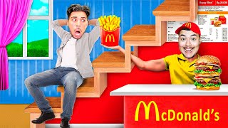 JAI OUVERT UN MCDONALDS DANS MA MAISON [upl. by Buehler]