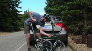 Brompton Folding Bicycle Demonstration 1080p [upl. by Akilegna703]