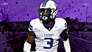 4Star WR  Thomas Blackshear co 2025  Calvary Day School GA Highlights vs Savannah Christian [upl. by Notsnorb703]