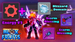 Maxed Area Damage  Cyborg v4 Bounty Hunting│Blox fruits│IMeSPh [upl. by Oznarol]