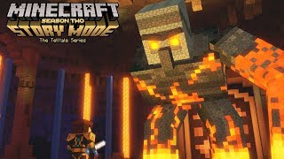 Minecraft Story Mode Season 2 Episode 4 All Boss Fights [upl. by Ttergram877]