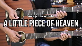 A Little Piece Of Heaven  Avenged Sevenfold  EASY Guitar Tutorials  Guitar Lessons [upl. by Nitsew990]