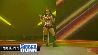 Zelina Vega Return Entrance  Smackdown July 2 2021 [upl. by Thay]