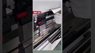 عملکرد دستگاه پرس برک روتک cncmachine cnc aluminum [upl. by Otilegna]