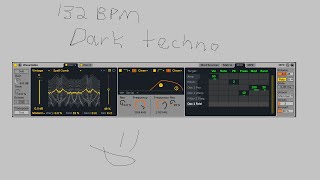 Techno Production  Wavetable Workflow  Dark Techno in Ableton live [upl. by Vano]