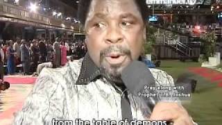 Powerful Prayer With TB Joshua [upl. by Suiremed]