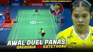 MENGERIKAN Awal Mula Pertandingan PANAS GREGORIA VS KATHETONG WONDERKID THAILAND 2024 [upl. by Acinoryt]