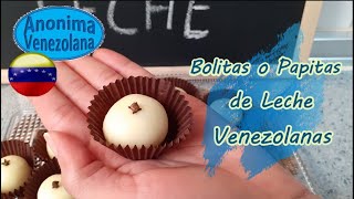 Bolitas de leche Venezolanas  Papitas de leche Venezolanas  Receta rápida con solo 3 ingredientes [upl. by Aila]