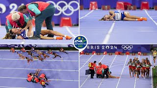 Terrifying Moment Medics Rush to Help Collapsed French Athlete Alessia Zarbo in the Middle of Final [upl. by Territus968]